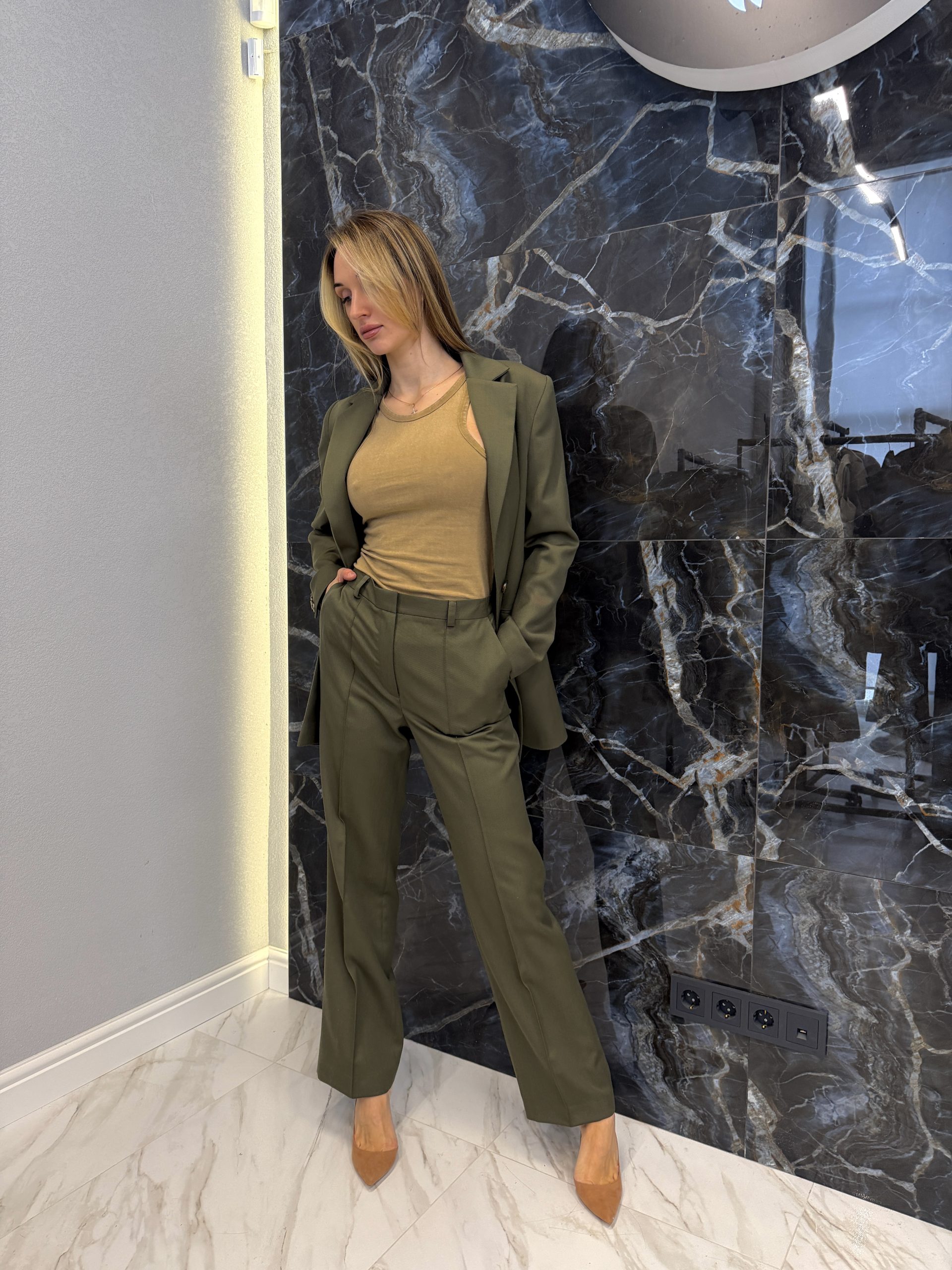 Костюм Оливковый