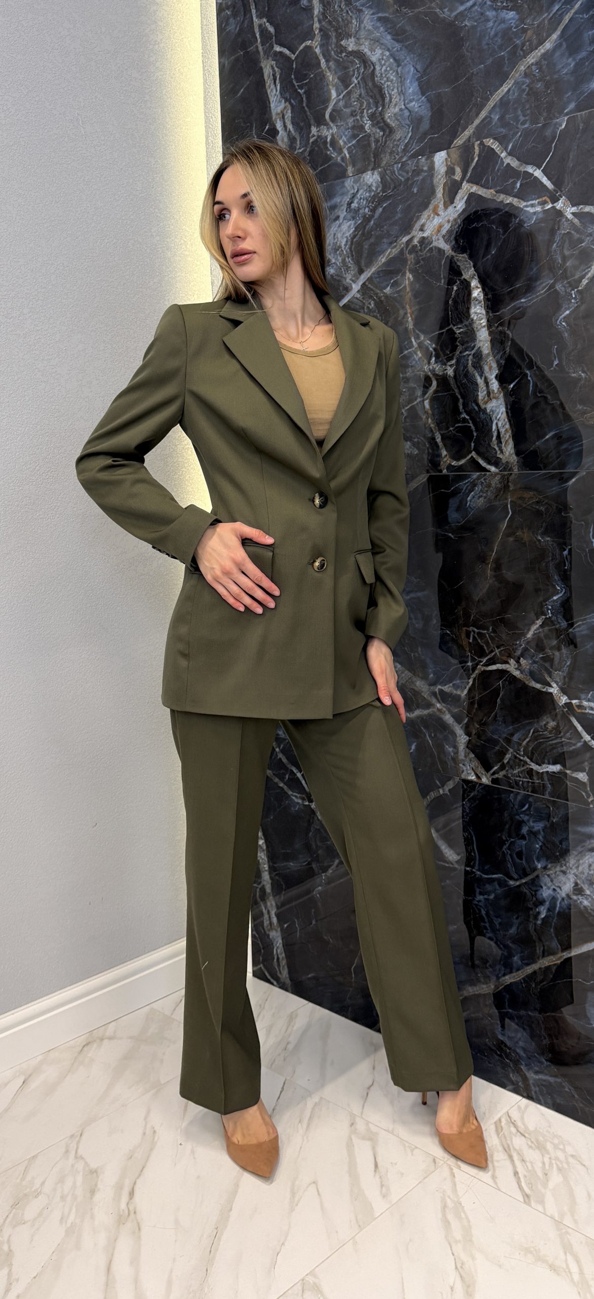 Костюм Оливковый