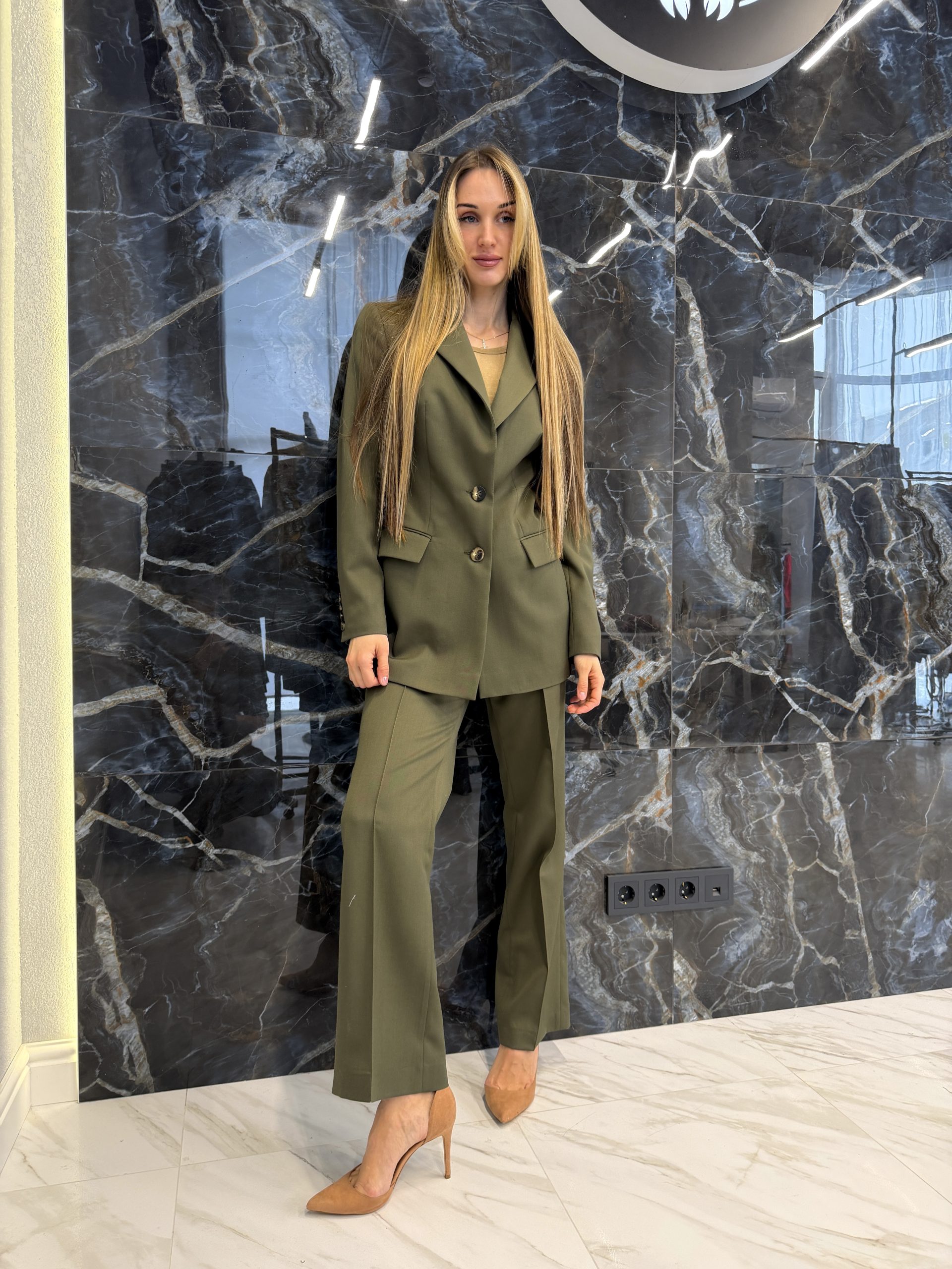 Костюм Оливковый
