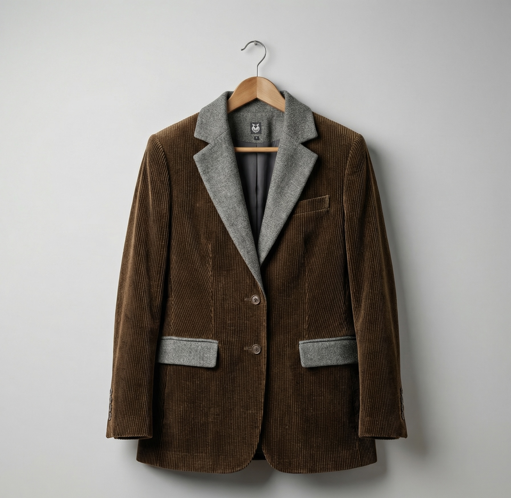 Вельветовый костюм "Силуэт"