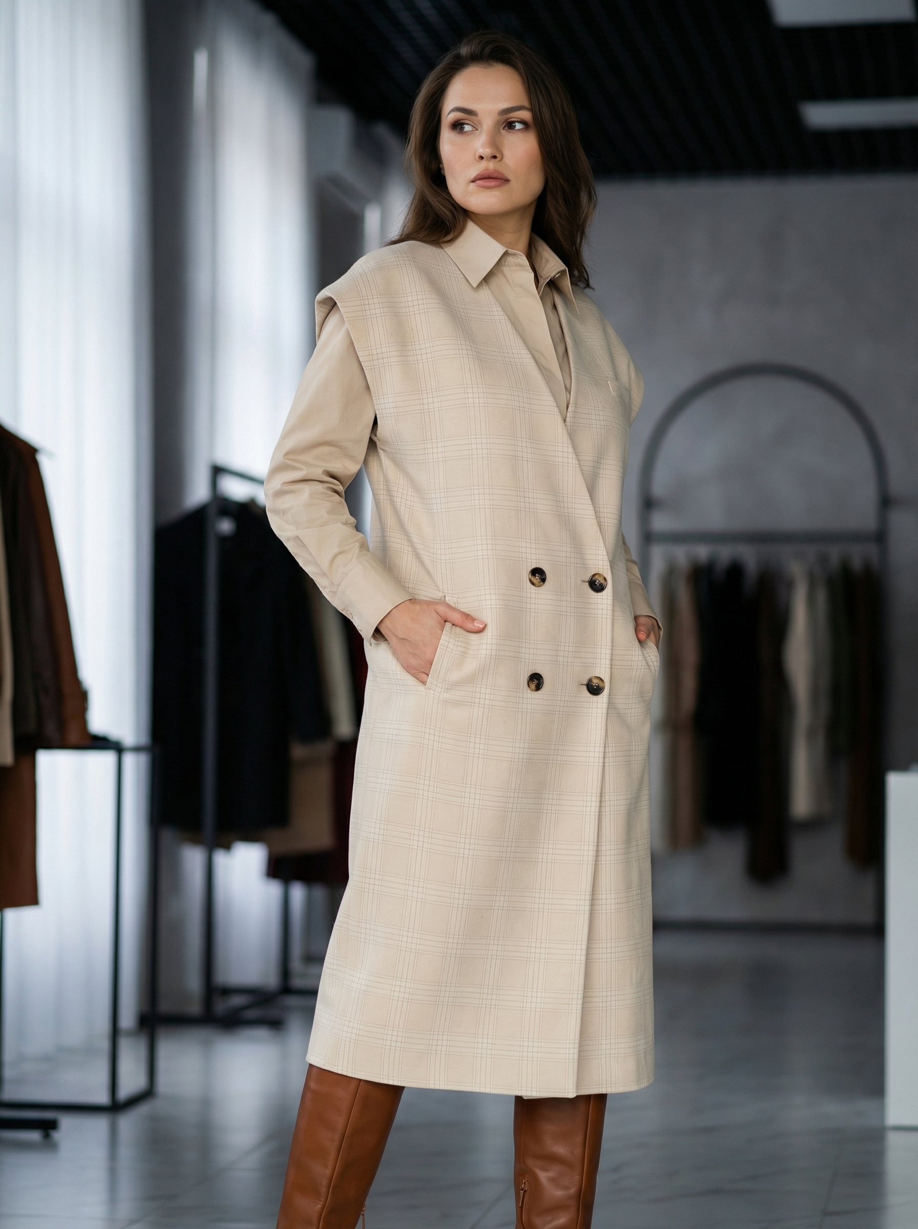 Платье-жилет