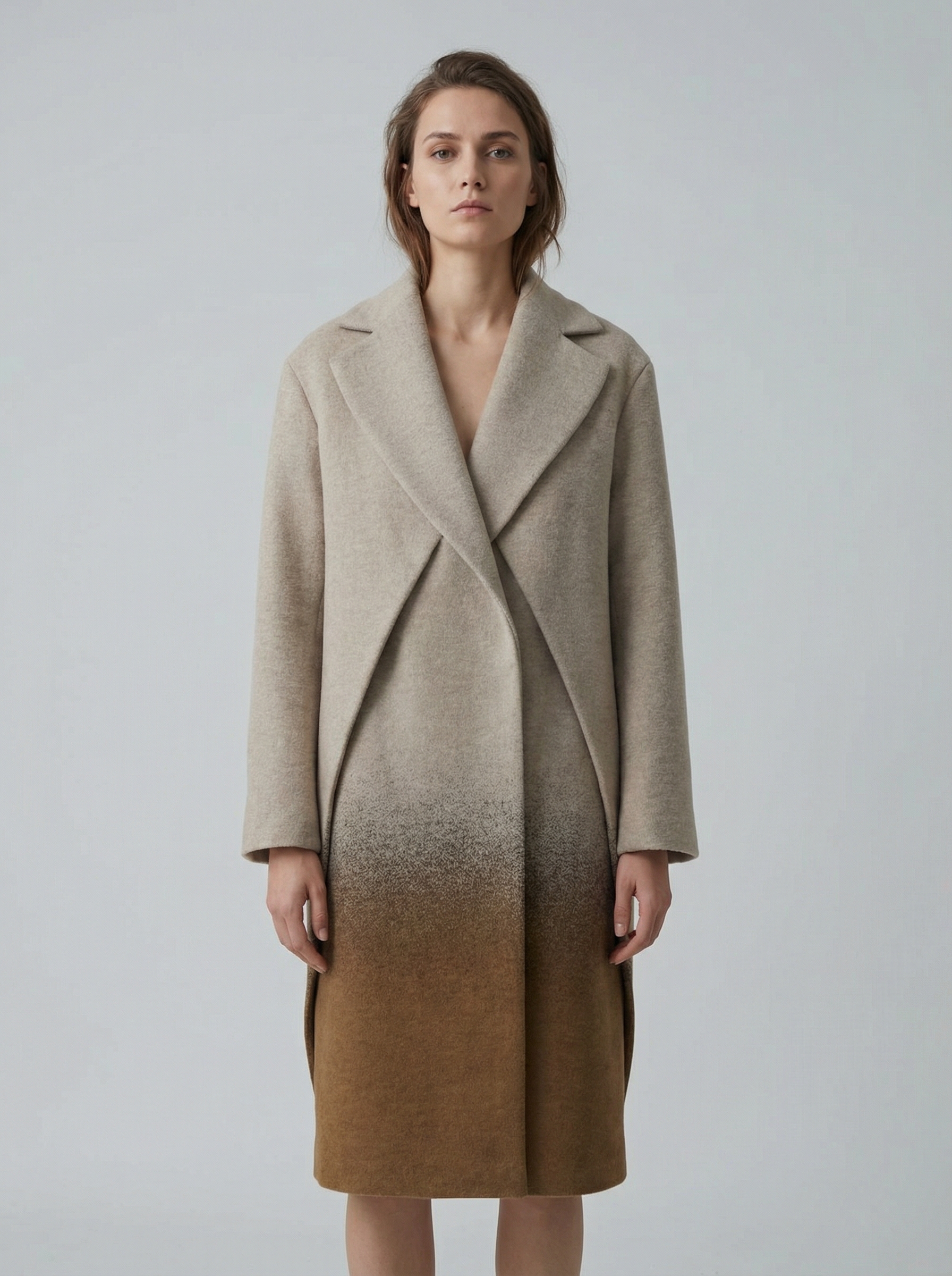 Пальто градиент