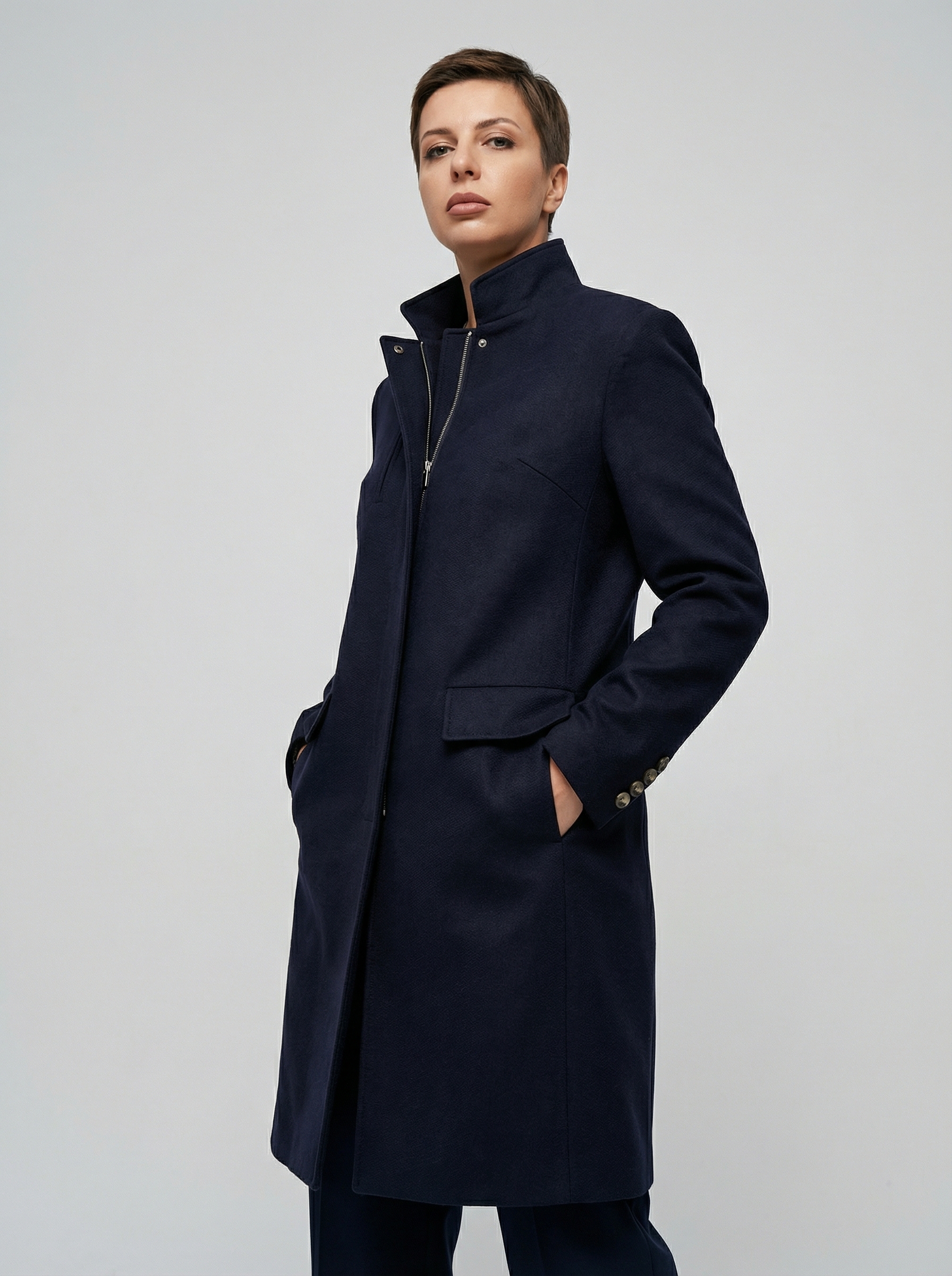 Пальто зимнее