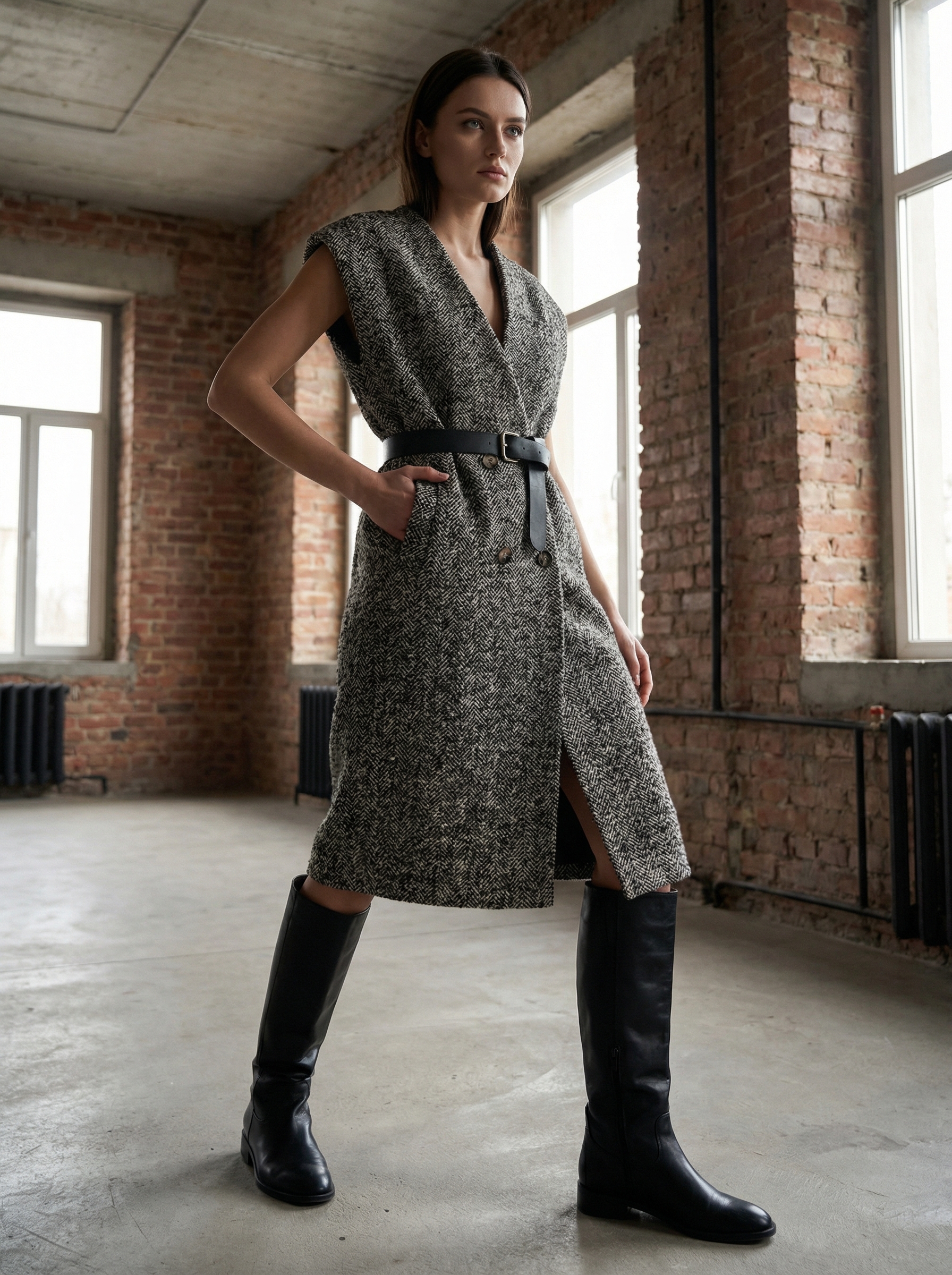 Платье пальто