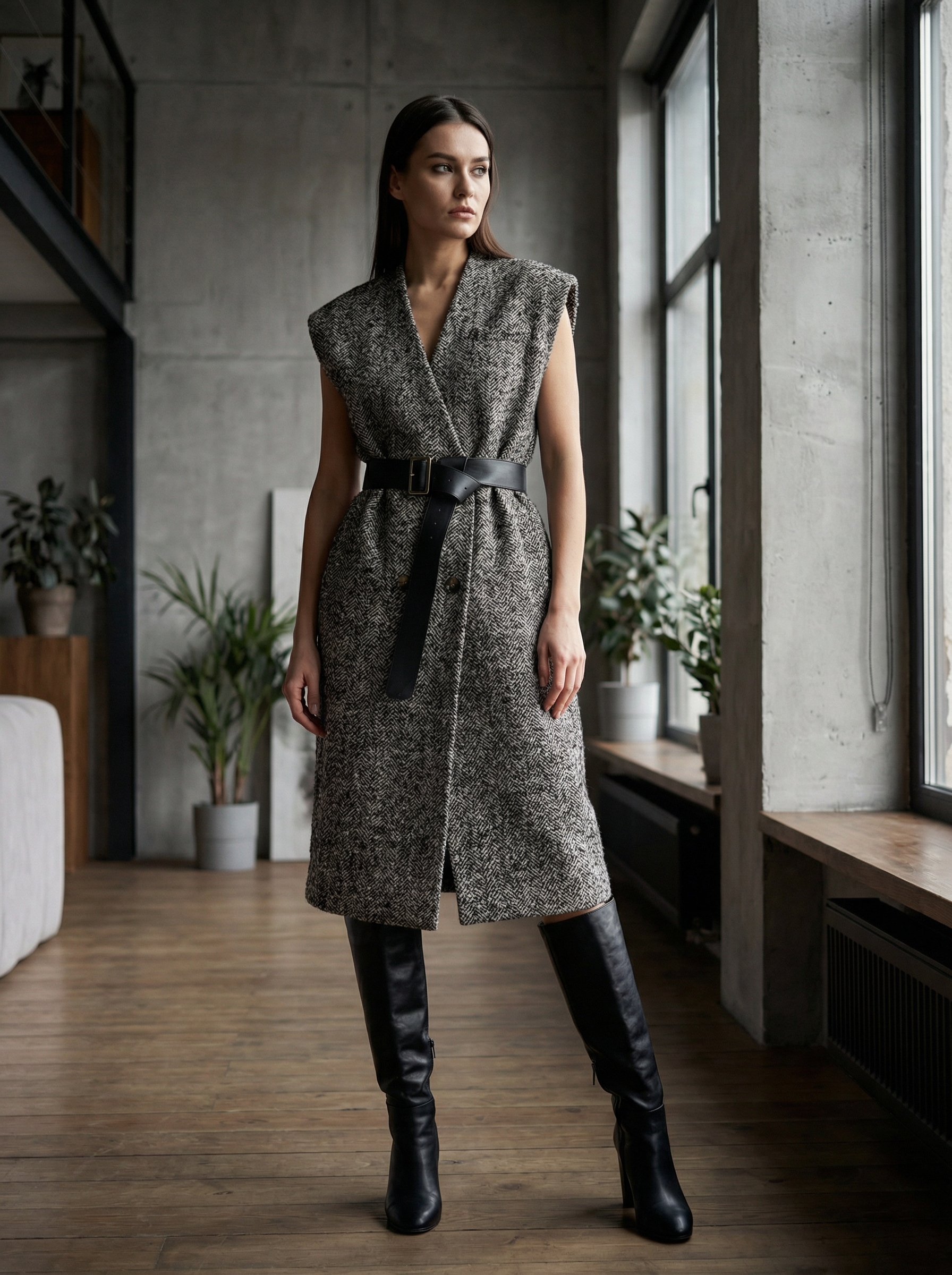 Платье пальто