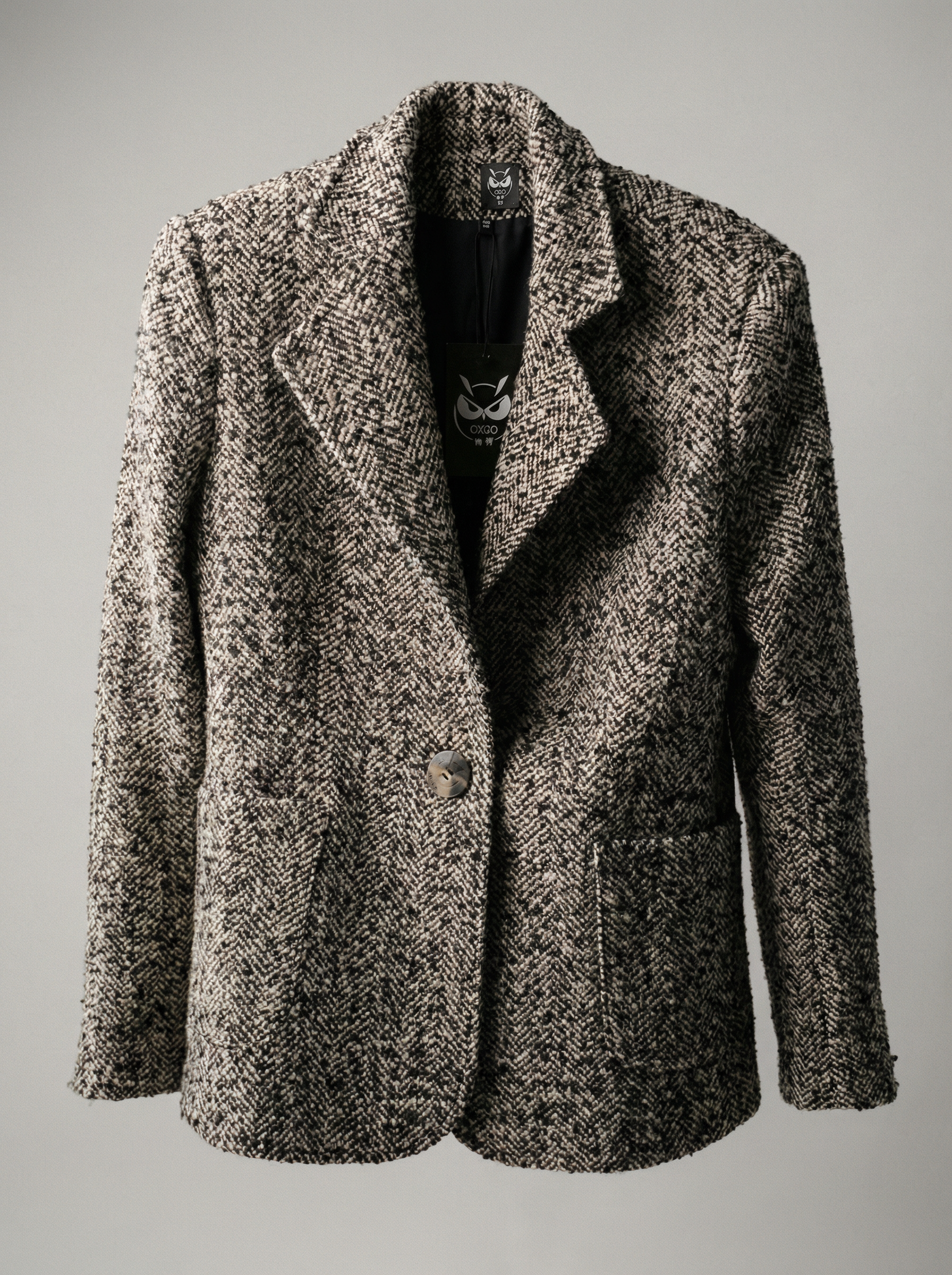 Жакет твидовый