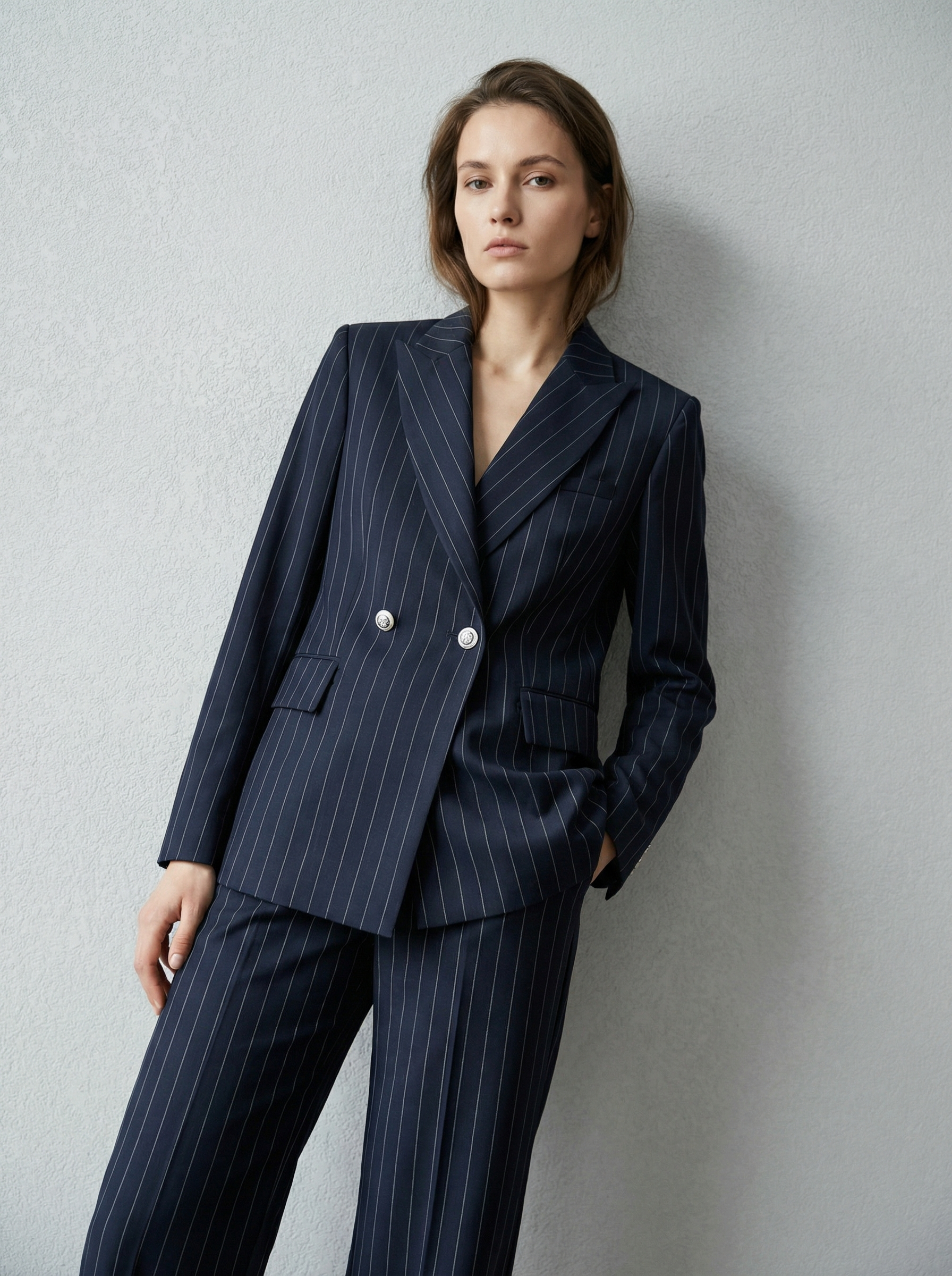 Костюм в полоску