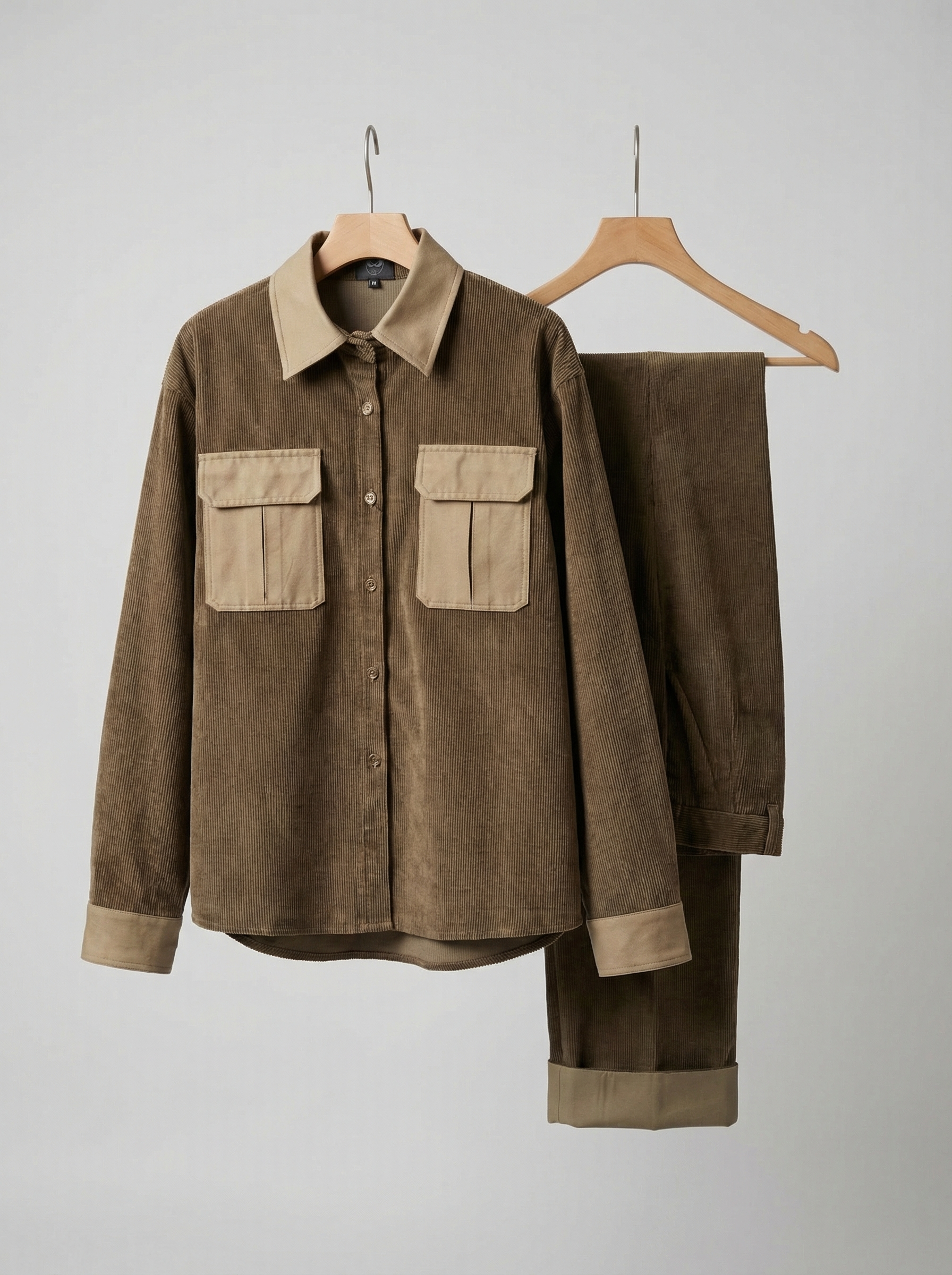 Костюм вельветовый