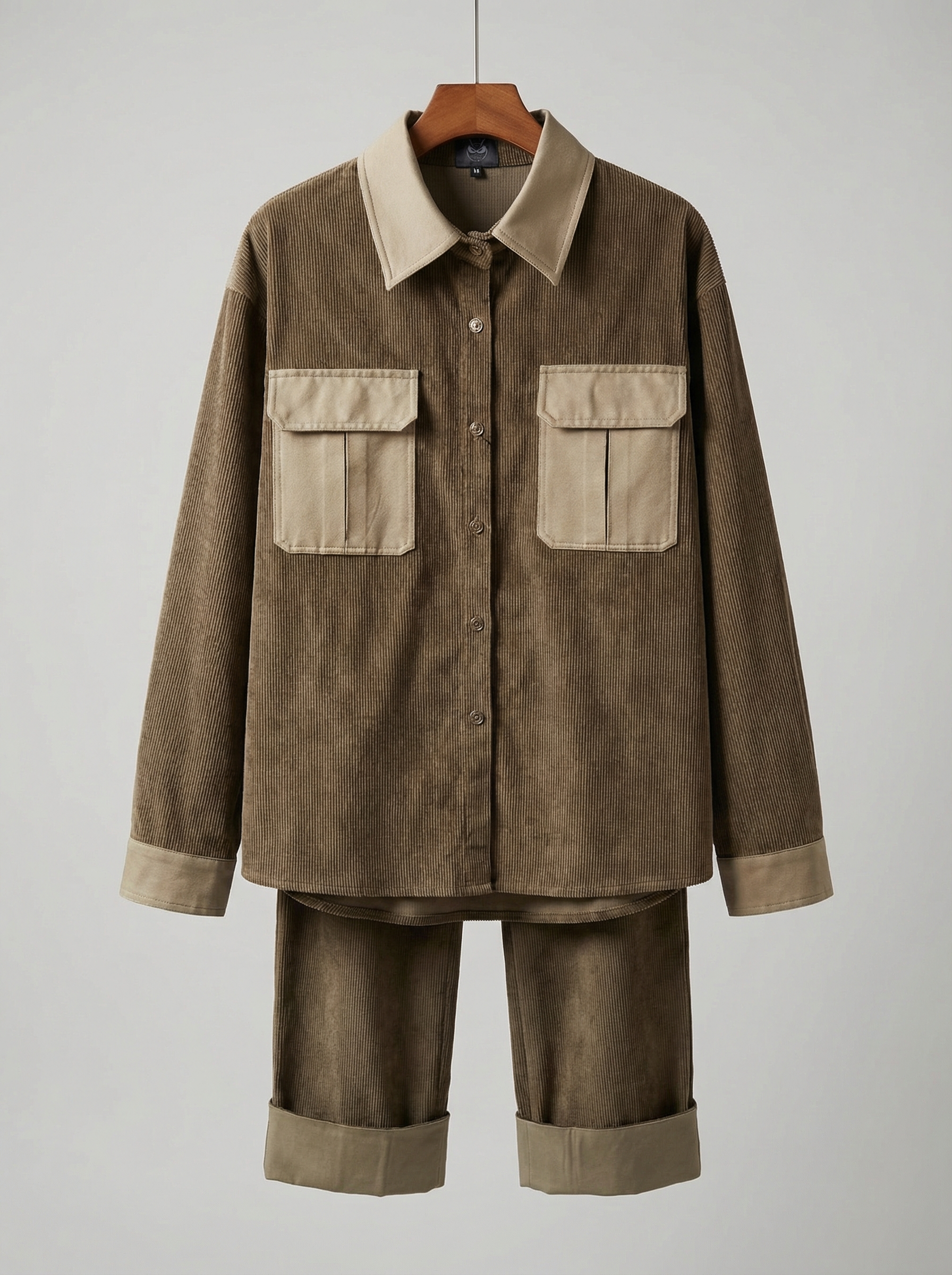 Костюм вельветовый